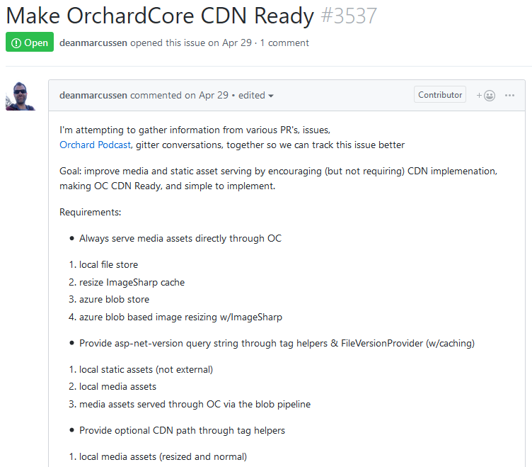 Lombiq's tweet photo. This week in Orchard is here! Huge steps to make Orchard Core CDN ready and to support Azure Blob Storage provider and many more improvements and fixes in our upcoming post! https://t.co/7XTKjF609q #OrchardCMS #OrchardCore https://t.co/ejvRxBc0lm