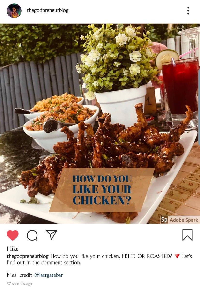 LastGate_'s tweet photo. How do you like your chicken? 

Dont forget to place your orders today.

Order Line : 09059694607 https://t.co/7VPm5p0N2G