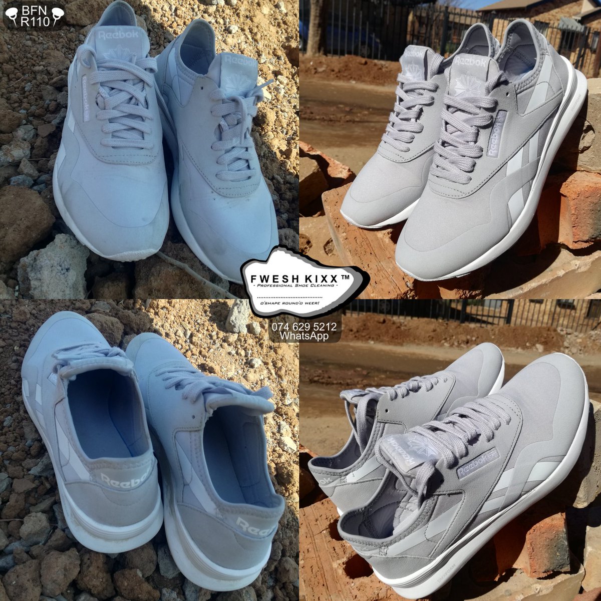 LTBoikanyo's tweet photo. #FweshKixx
Your only Bloem based professional shoe👟 cleaning company. Bring all your dirty shoes& we'll deliver⌚
Call 061 405 2818 for Booking📞
Whatsapp 074 629 5212📲
~ O'Shape Round'O Weer! ~
#DJSbu #TheQueenMzansi #BloemTwitter #Huawei #P9Lite #SkeemSaam #AbsaPrem https://t.co/BHPnUlWtpI