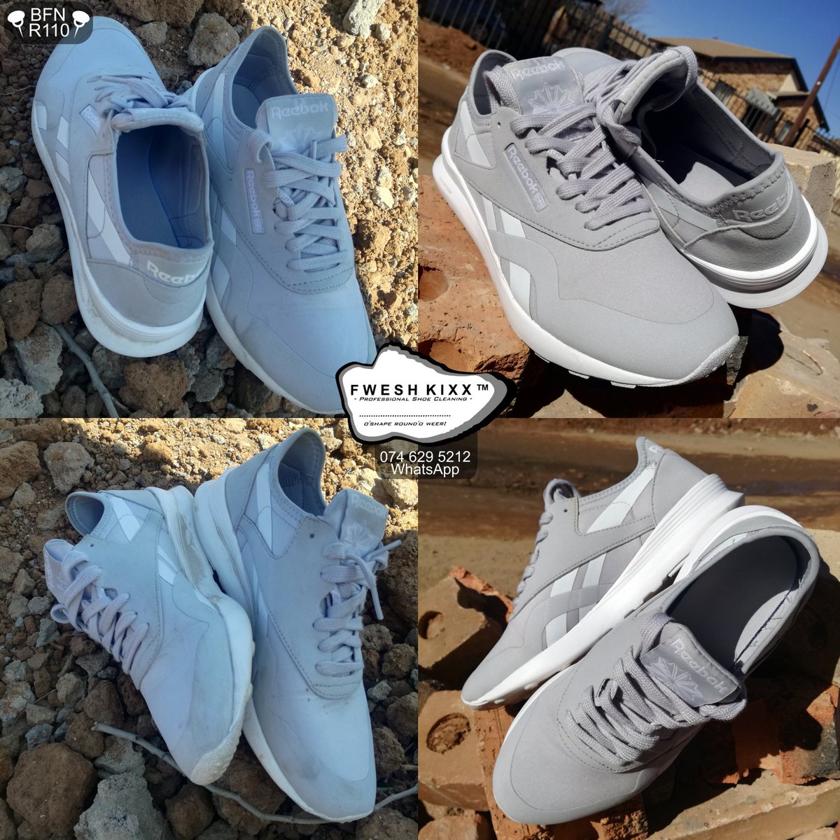 LTBoikanyo's tweet photo. #FweshKixx
Your only Bloem based professional shoe👟 cleaning company. Bring all your dirty shoes& we'll deliver⌚
Call 061 405 2818 for Booking📞
Whatsapp 074 629 5212📲
~ O'Shape Round'O Weer! ~
#DJSbu #TheQueenMzansi #BloemTwitter #Huawei #P9Lite #SkeemSaam #AbsaPrem https://t.co/BHPnUlWtpI