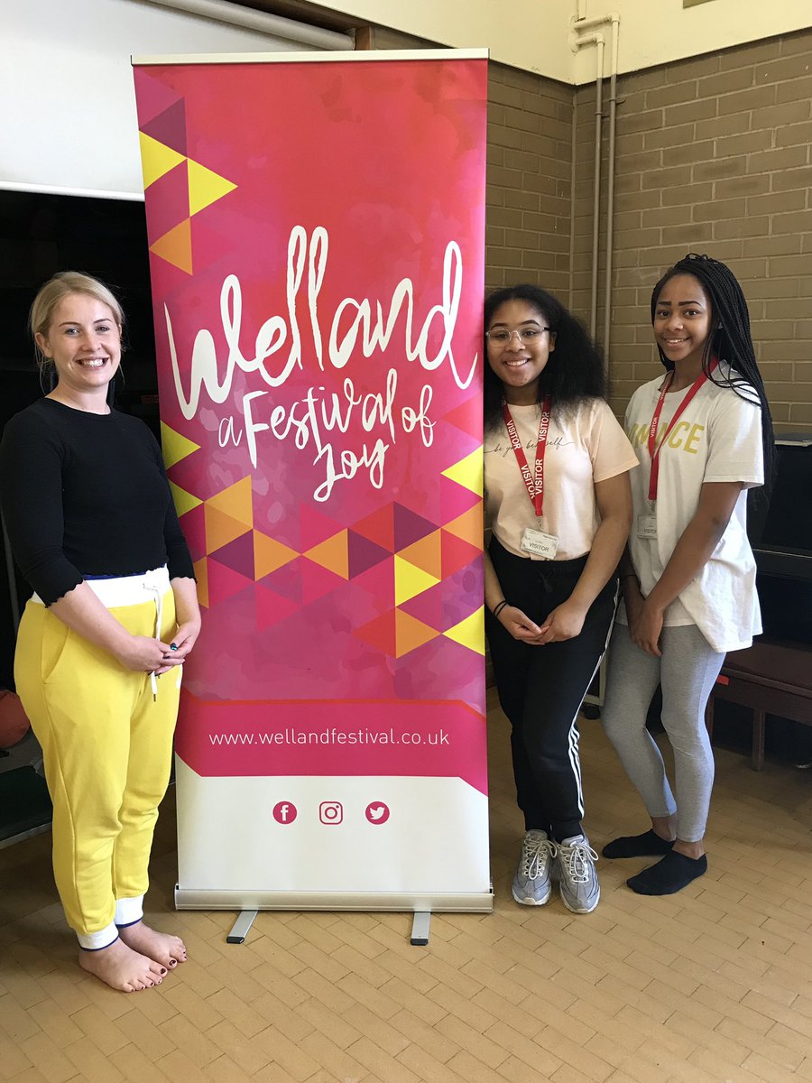 wellandfest's tweet photo. “I just wanted to say a huge thank you for today!We’ve had some wonderful feedback &amp; my daughter chewed my ear off about how great it was!” Parent, St Patrick’s School, Elland.

Brill feedback from the #schools #workshops by @choltheatre for this year’s festival! #arts #wellness https://t.co/B8pjBzE3gN