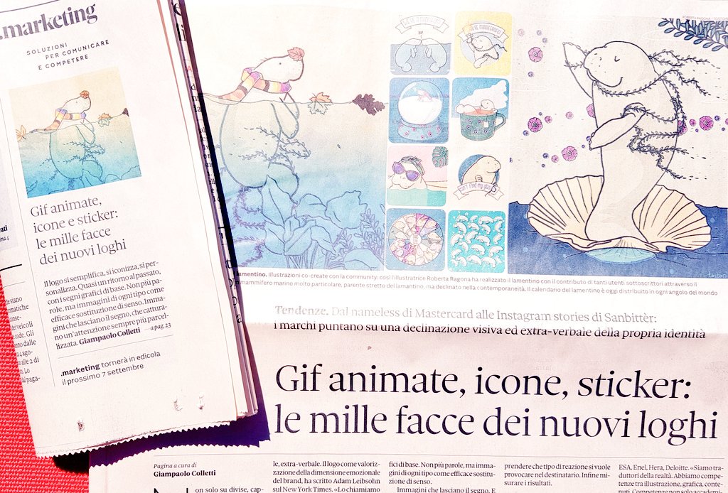 Altro che statico e immutabile. In questi anni liquidi il logo evolve, si aggiorna, si iconizza. È la dimensione emozionale del brand, cosi descritta dal New York Times. Sul <a href="/sole24ore/">IlSole24ORE</a> racconto le nuove estetiche, dal nameless alla co-creazione con la tribù #marketing #3agosto