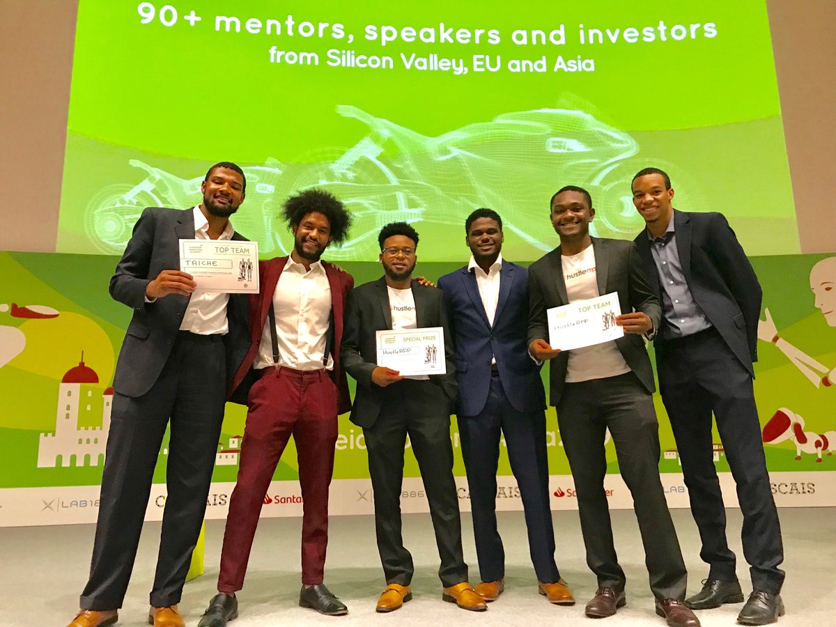trbussey's tweet photo. Had an amazing time in Portugal with these young men, #Entrepreneurship #innovation ⁦@EIAinnovate⁩ the future is in good hands ⁦@Morehouse⁩ ⁦@BAE_division⁩ ⁦@mcecenter⁩ https://t.co/XsKFtT5g6V