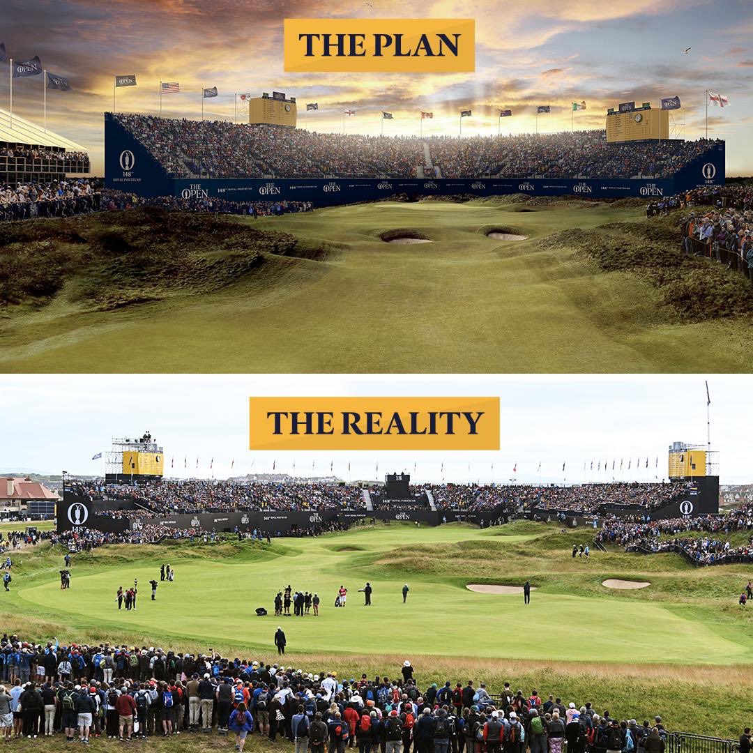 ChrisMansell4's tweet photo. Well done team ๐๐ป #theopen2019 #royalportrush #glevents #seating&stadia https://t.co/PzED0xQ1Rb