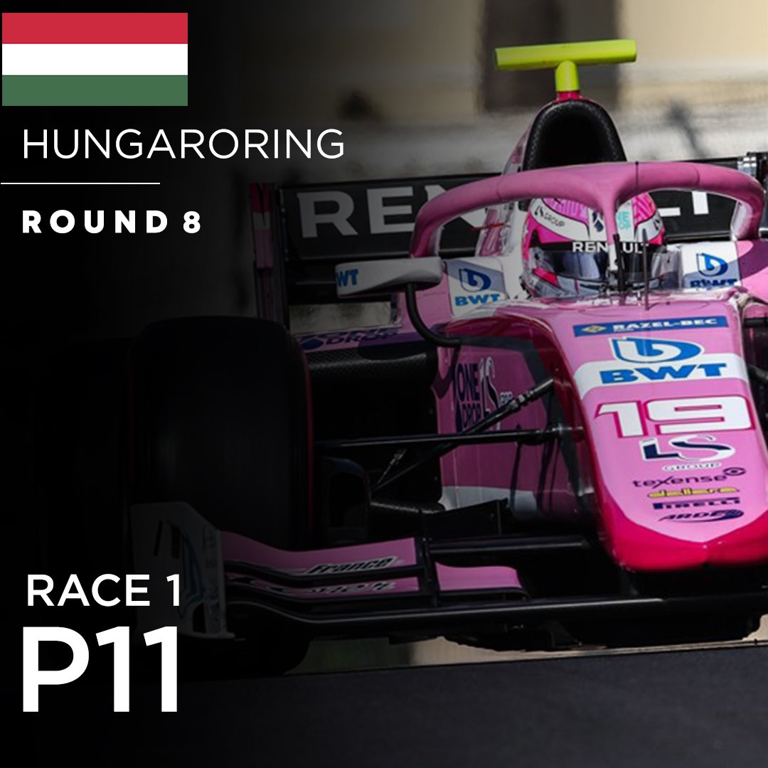 Gave it all... But doesn’t seem to be our weekend! Still an opportunity to do well tomorrow

#HungarianGP #formule2