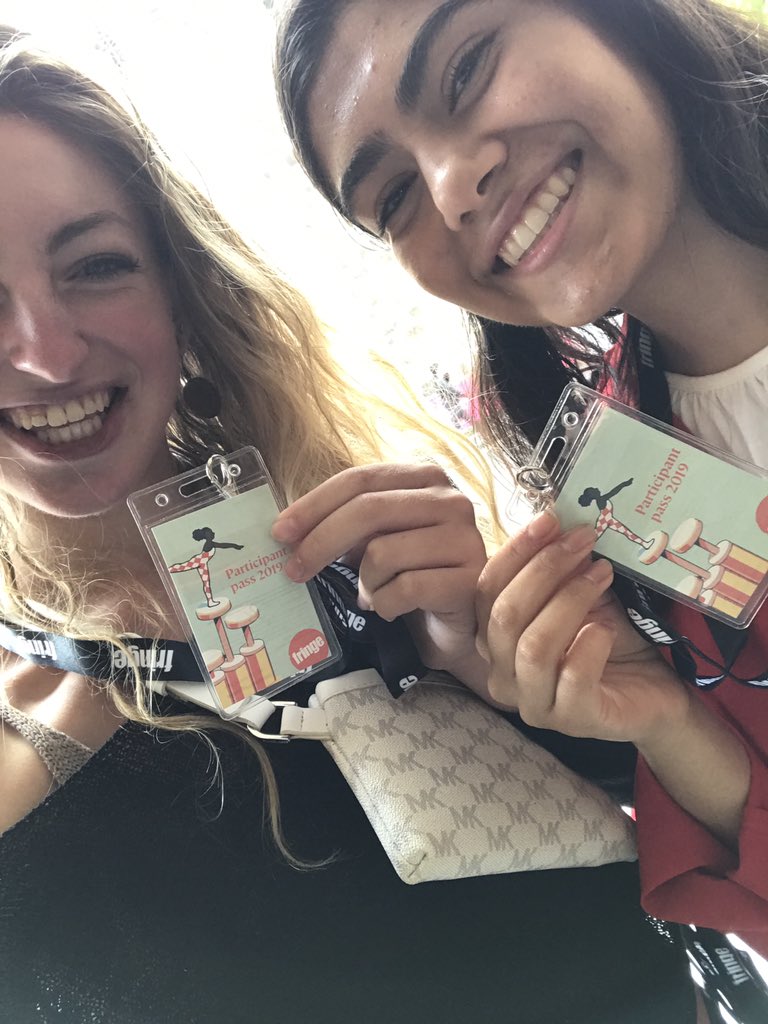 Lanyard... ✅
•
•
•
•
•
•
•
#livetweetyourfringe #edfringe #edfringe2019 #meetthemedia #womenoffringe #dearmothermoon #followthehowl