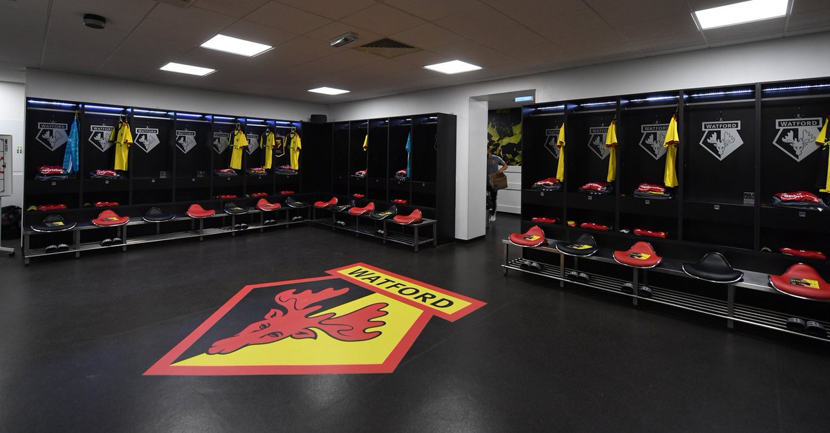 WatfordFC's tweet photo. Today's line-up for the Graham Taylor Matchday 📋

Foster (GK); Femenía, Dawson, Cathcart, Holebas; Hughes, Capoue, Doucoure, Sema; Gray, Deeney (C) https://t.co/BaazHFU090