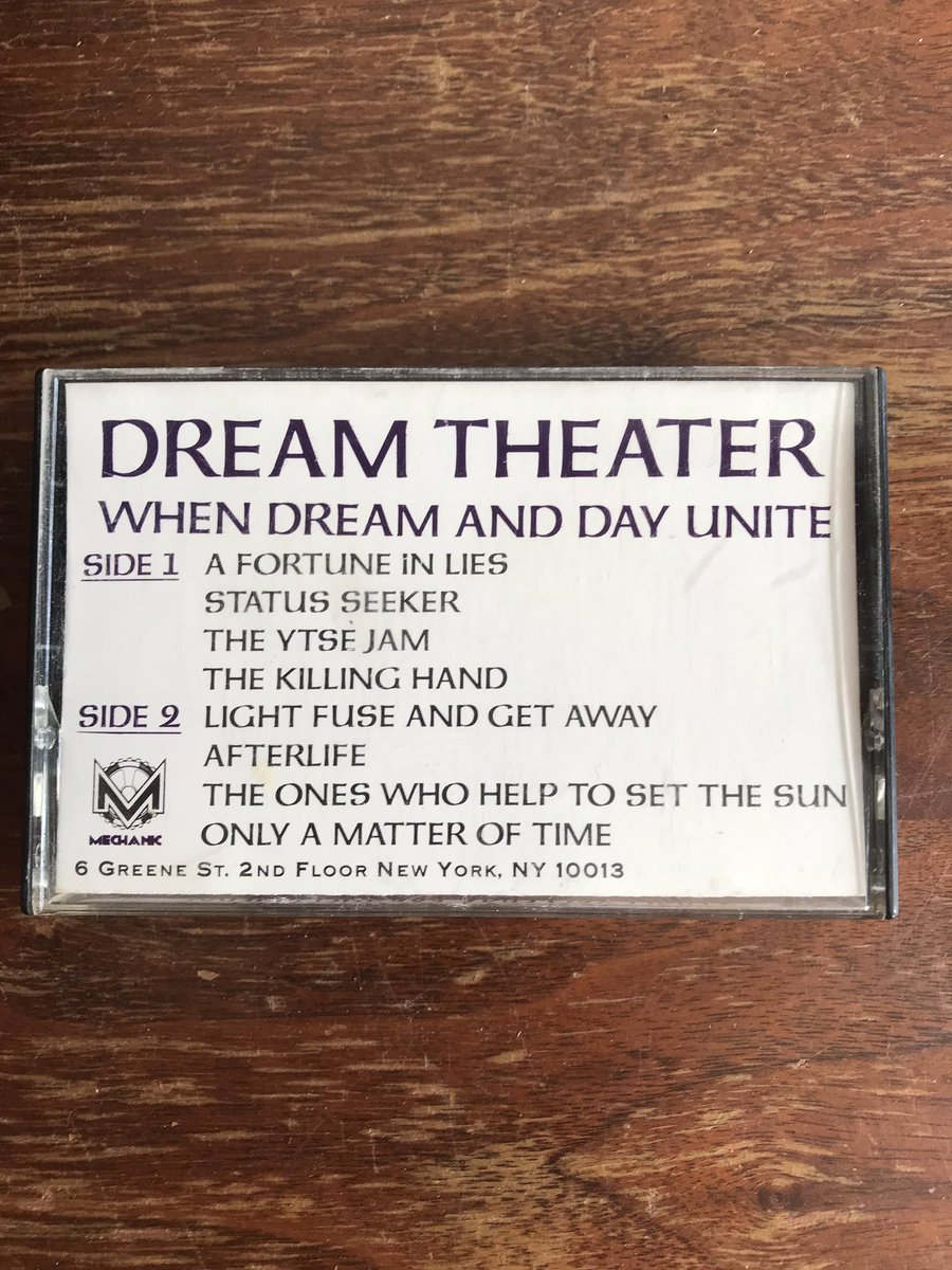 RonLudwig111's tweet photo. @MikePortnoy  you dropped this off @ my record store, Island Sound Merrick, NY, many years ago and I still have it! Thought I’d share. Cassette promo!! https://t.co/ACY16yNztr