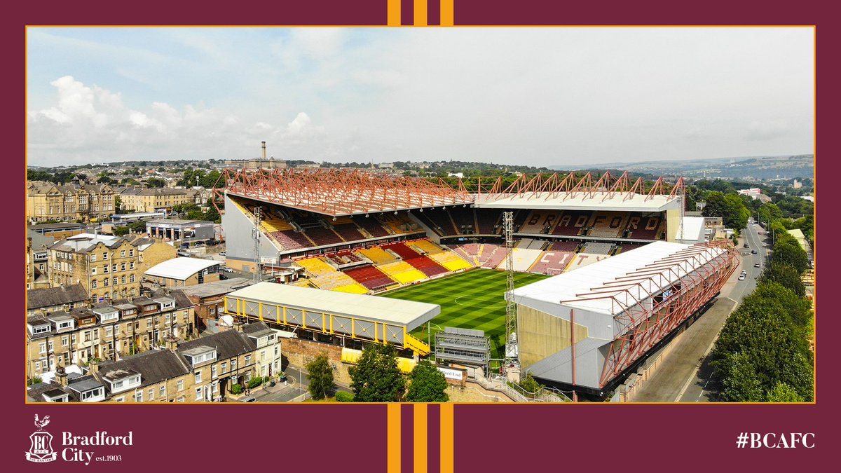 officialbantams's tweet image. 😍 | The stage is set...

#BCAFC | #OurCity