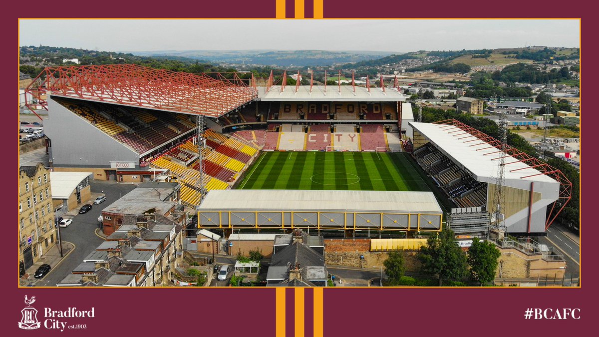 officialbantams's tweet image. 😍 | The stage is set...

#BCAFC | #OurCity