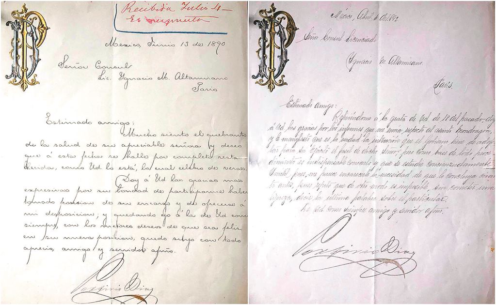 El_Universal_Mx's tweet photo. #EnPortada Hallan cartas de Porfirio Díaz a Altamirano
https://t.co/qSrtOxws2v https://t.co/c4iCyOiWAF