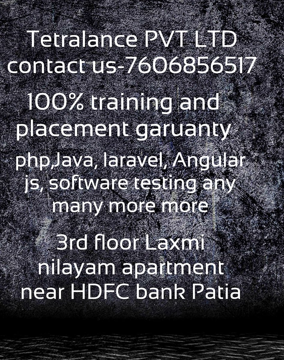 Tetralance Pvt. Ltd. tweet media