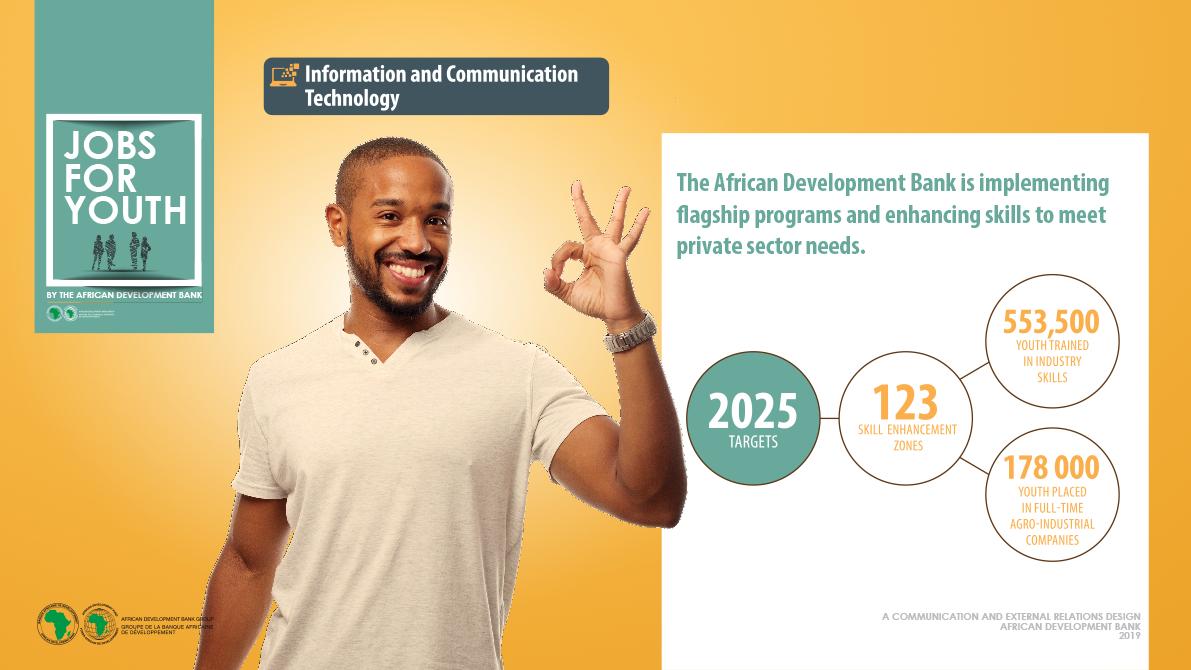 AfDB_Group's tweet photo. Digital Skills + #Coding4Employment is developing Africa’s next generation of the digitally-enabled youth workforce and entrepreneurs. 
This is our #Jobs4Youth initiative 👉🏿 https://t.co/1OwgTMi6dn https://t.co/4LNRHTLwpp