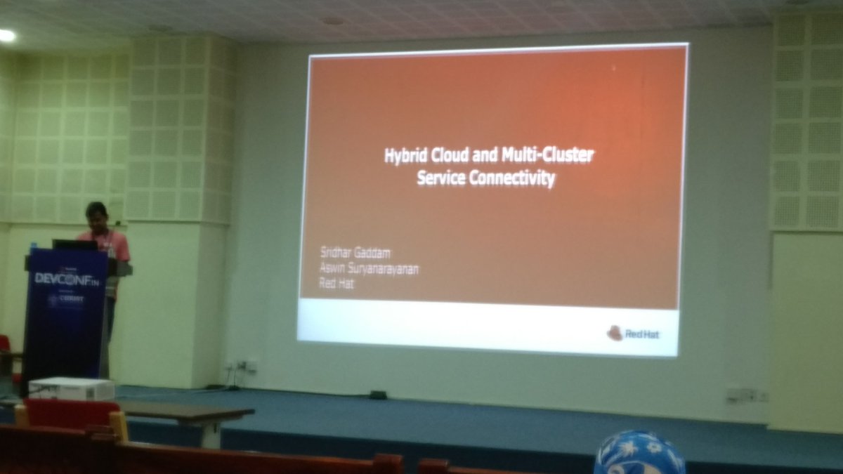 yesgiri's tweet image. Last session of #DevConf19 abt to start ..
Thanks a ton to @devconf_in and Redhat