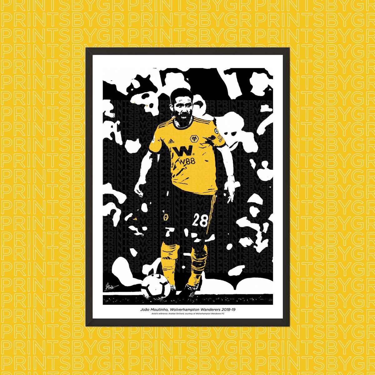 GeorgeRinaldi's tweet photo. Wolves competition time.

Giving away some artwork from last season - Joao Moutinho, Raul Jimenez and Matt Doherty.

RT and Follow to win all three. Winner to be drawn at random on 11th August. #WWFC https://t.co/FqKhxkroxd