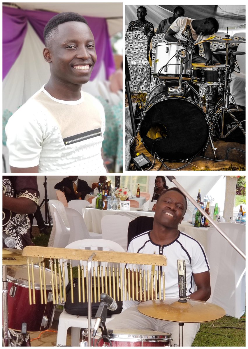 GrahamKeysMusic's tweet photo. Meet this young man, he is called Barafumwa Luciano a seasoned singer, a bassist, but also a proficient drummer and he is #12Keys . Tonight he will be doing his thing at #nicozlounge from 10pm till late. You gotta be there. See you. #12Keysband #GrahamKeysMusicYes https://t.co/yvg4KL42OW