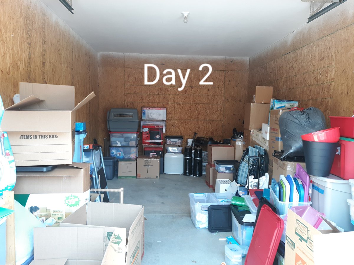 SavvyOrgnzer's tweet photo. Making progress on the Fort Bragg project. 

#Declutter #StorageUnitRedo https://t.co/dNrVwYuKgc