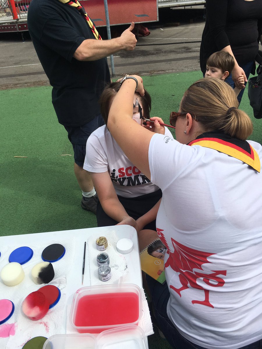 We’re here at #bigwelshbite having fun and making friends! Come see us at the health and well-being tent <a href="/rctscouts/">RCT Scout District</a> <a href="/ScoutsCymru/">ScoutsCymru</a>
