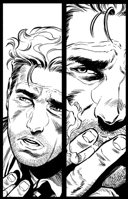 One of my favorite characters, John Constantine from Justice League Dark #13. My inks over @Sampere_art's pencils. 