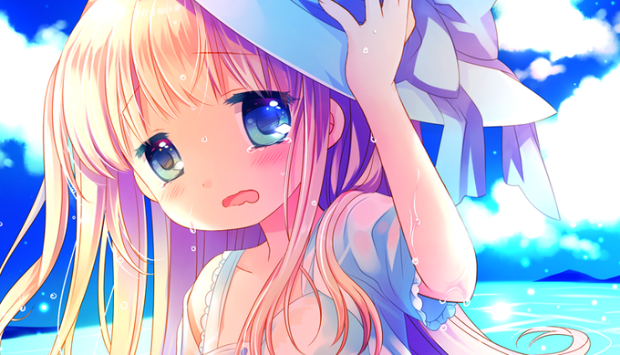 KADOKAWA様(夏コミ企業ブースNo.2431)発行の「おとなの萌王 夏の濡れ透けカノジョ♥」にこの波打ち際でどんなダイナミックなこけ方をしたらそんな濡れ方を?!というくらい濡れ透けてる白ワンピちゃんを描かせて頂きました～!よろしくお願いいたします!😁 https://t.co/wwW3EuDvHF 