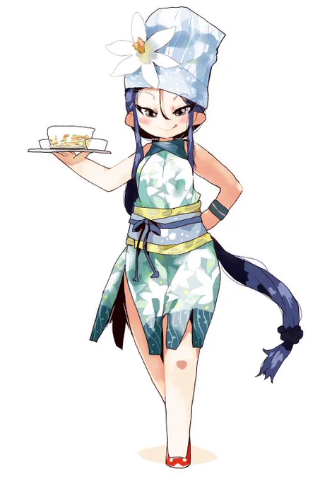 IZUNN()さんのfategoファッション誌風合同誌Fate/MIRAGE 8月号に今回も参加させてもらってます。お料理コーナーされるページでミニキャライラスト描きました。1日目(金)れ-16a。興味あれば是非! 