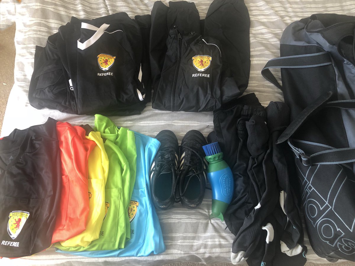 Normal Saturday Service has resumed! Boots polished, kit ready and bag packed! Good luck to everyone on games today whether playing or in the middle! #NewSeason #Referee #GirlsThatRef #BootBuddy #WomeninFootball <a href="/TheBootBuddy/">Boot Buddy</a>