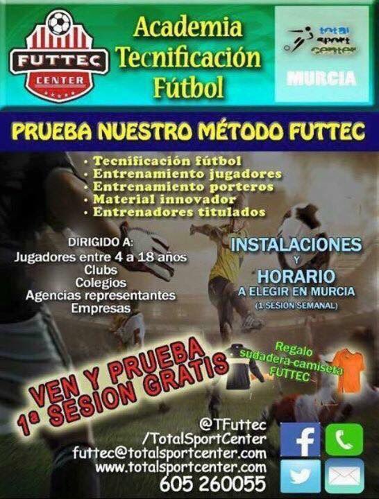 🔴SELECCION COORDINADOR-ENTRENADOR MURCIA: 
⚫️<a href="/TFuttec/">Tecnificación FUTTEC</a> ACADEMIA DE TECNIFIACION
📍Debido al aumento y auge de nuestra actividad:
⚽️ COORDINADOR-ENTRENADOR:
💣BIEN RENUMERADO: EXCELENTES CONDICIONES
📍Manda CV al por wasap o ponte en contacto con nosotros en el ☎️605260055.