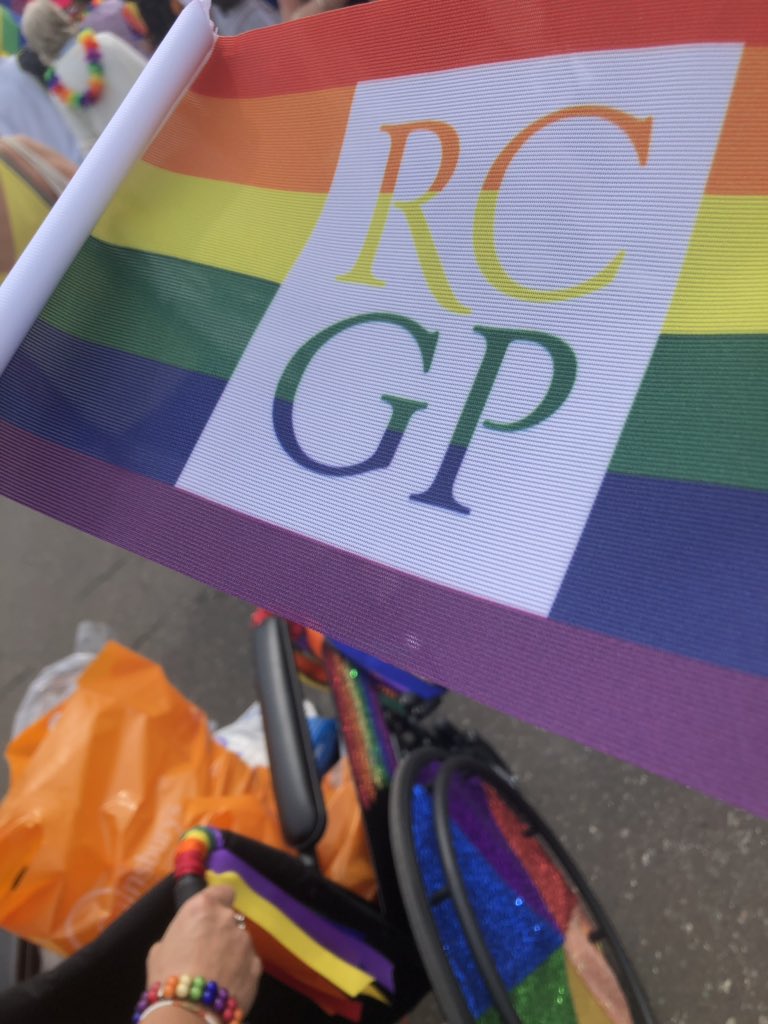 Yey <a href="/rcgp/">Royal College of General Practitioners</a> in Brighton! #BrightonPride2019