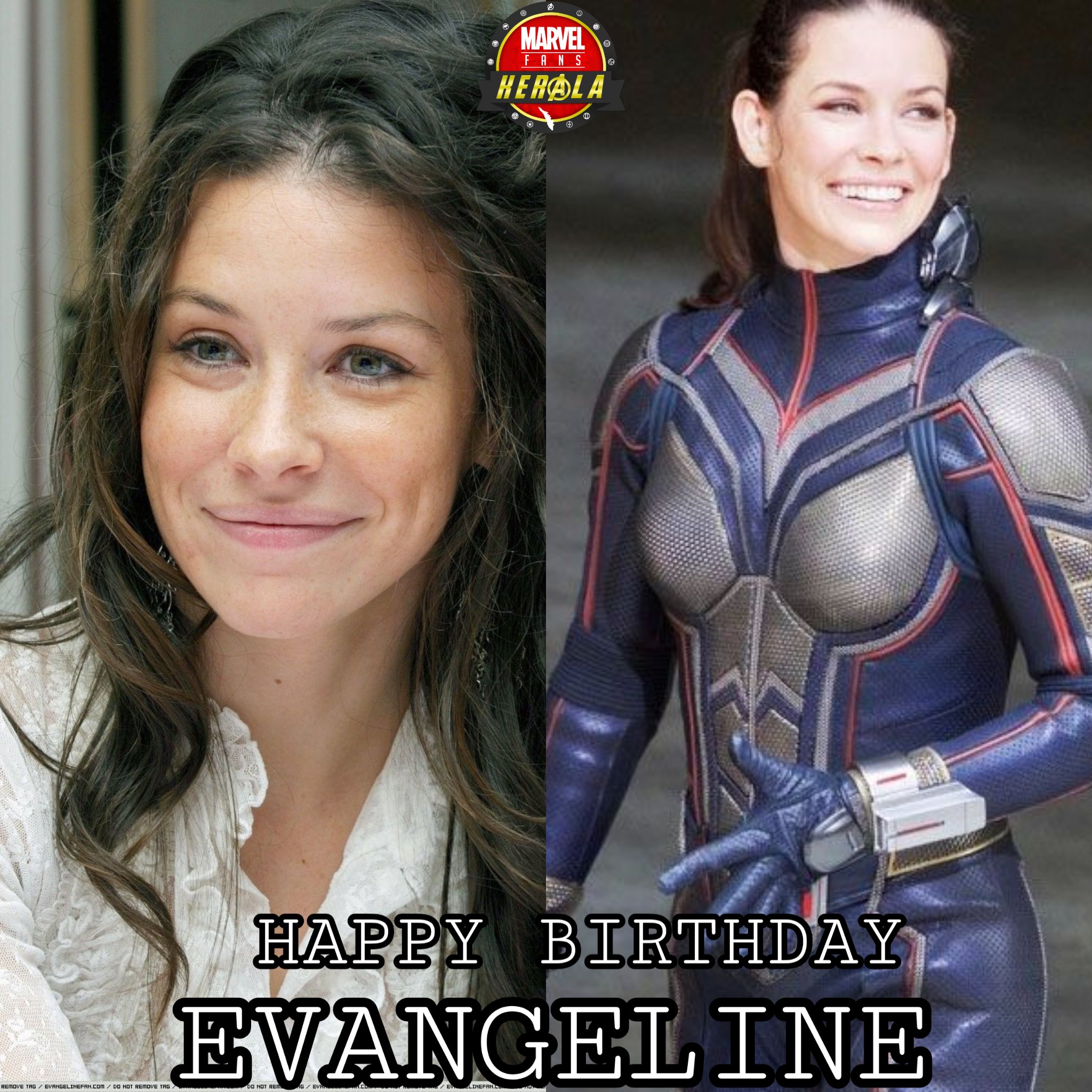 Wishing a very Happy Birthday to Evangeline Lilly aka WASP     