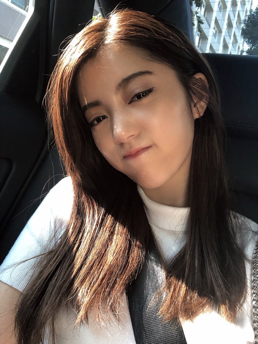 中野恵那 A Twitter 前髪やっと伸びてきた 中途半端な長さを乗り切ったぜッ