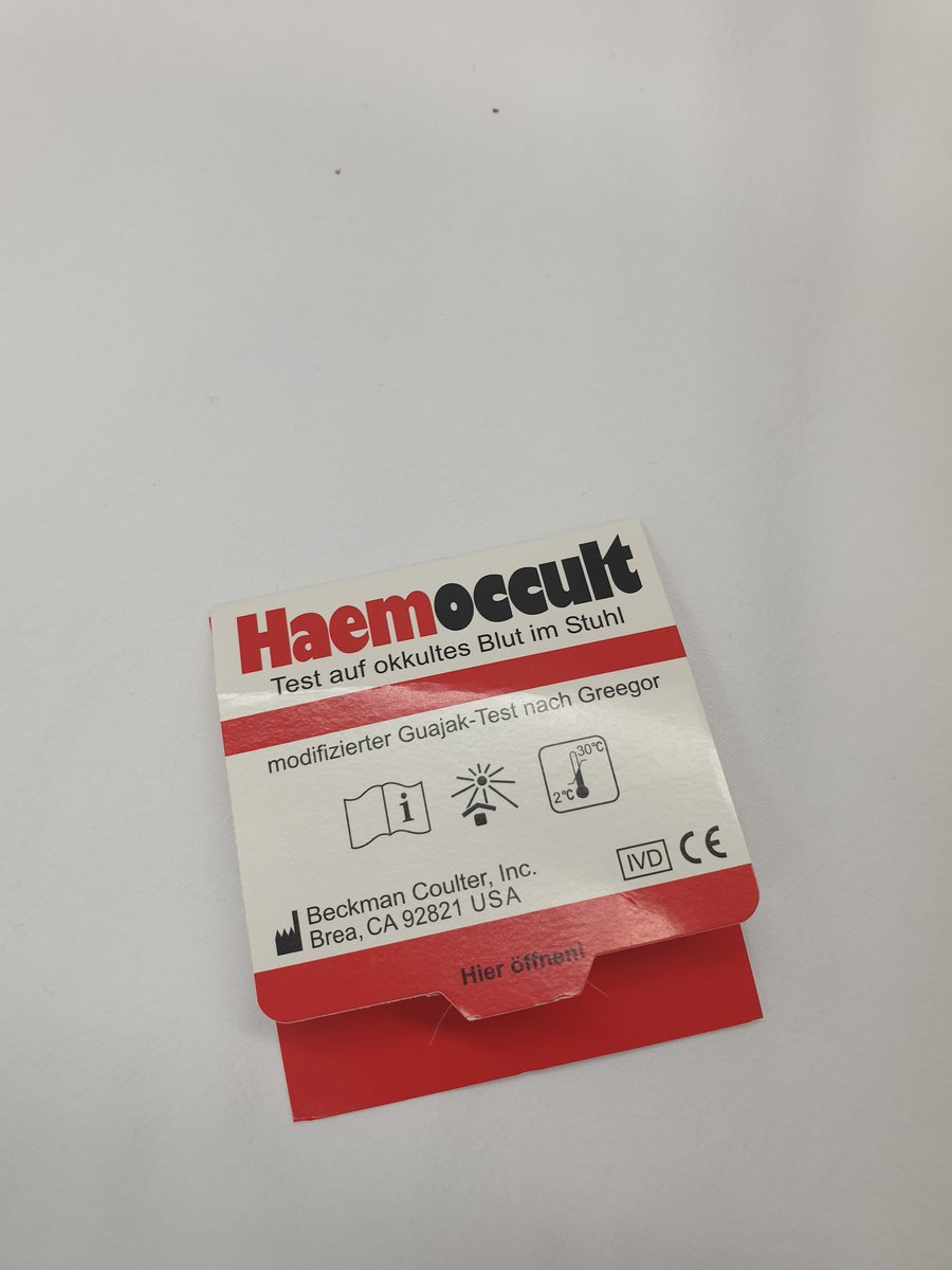 105. He thinks it's sth I ate, but we have to wait for blood tests. That's about 60mins, he said. He also suggested stool and gave me this thingie. I should use my finger to get poop and put it on that, then they'll pour some liquid to check if there's blood on it. He said ...