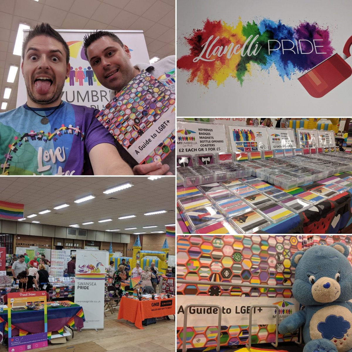 MyUmbrellaUK's tweet photo. Come join us at @LlanelliPride today in the Selwyn Samuel Centre!
#rdguk #loveunites #pride #instapride #prideinsta #lgbt #lgbtplus #uklgbt #lesbianuk #gayuk #transuk #bisexualuk #pansexualuk #asexualuk #instagay #loveislove #lgbtuk #lgbtq #lgbtqplus #lovelove https://t.co/XEUuFUX11j