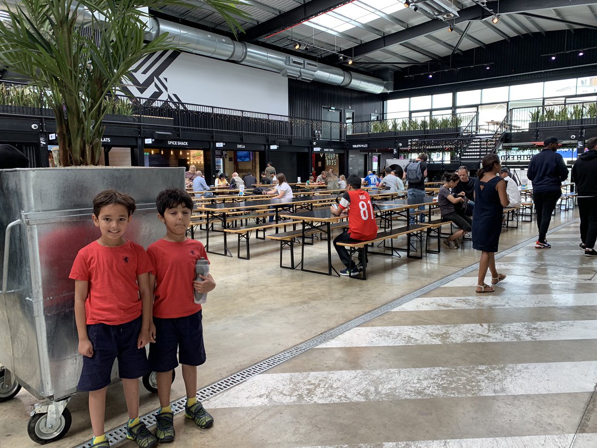 Sandeeprai's tweet photo. taking the kids for lunch @BoxparkWembley https://t.co/Hyo5xFOnia