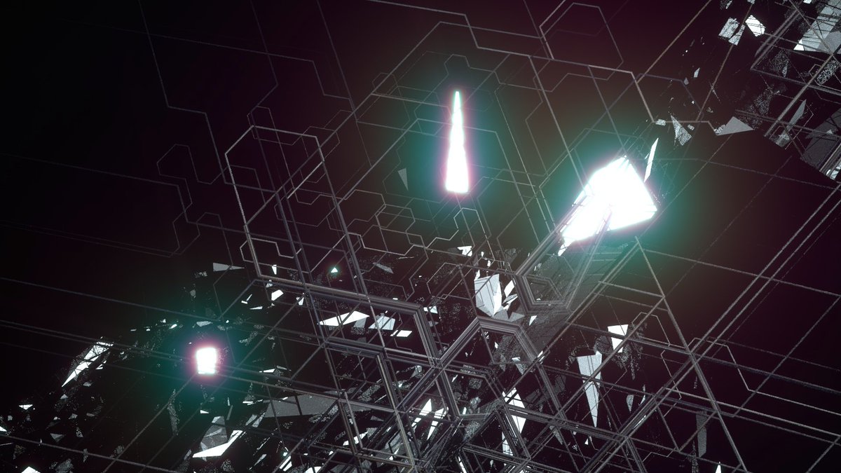 joeldittrich's tweet photo. X-Particles, Octane, Cinema. I saw some of this in a dream once; those square network patterns felt like experiencing perfection, while flying through them. https://t.co/ceTVxWaswr https://t.co/E5jBXmDmXS