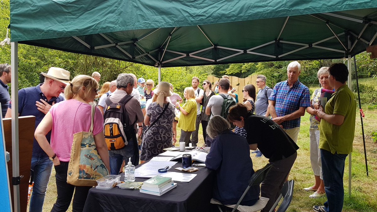 footycaz's tweet photo. Another busy day at the @_BTO bird ringing demonstration @Countryfilelive Come and see us and find out more about our work #InspiredByBirds #InformedByScience #day3 https://t.co/LgXFHifRxx