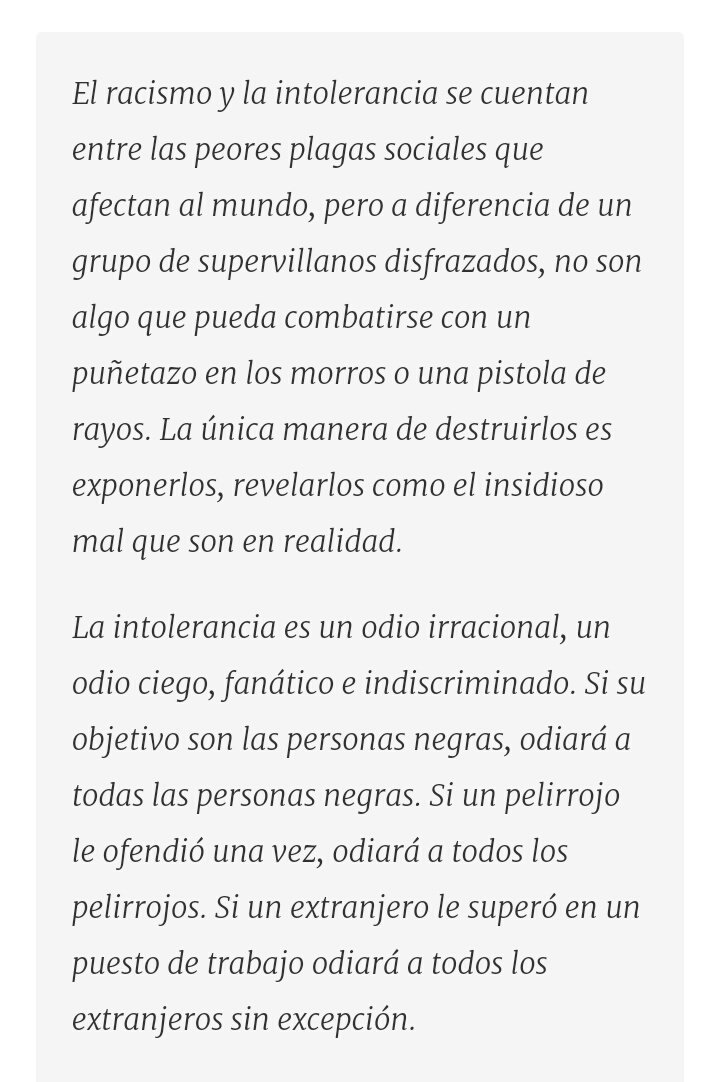 ByChanchi's tweet photo. @ParamountNetESP #Recordando “Tan cierto hoy como lo era en 1968. Paz y justicia.” / As true today as it was in 1968. Pax et Justitia - @RealStanLee
#StanLeeDEP
https://t.co/FRAYS5lMnw https://t.co/CuXGFxH5a8