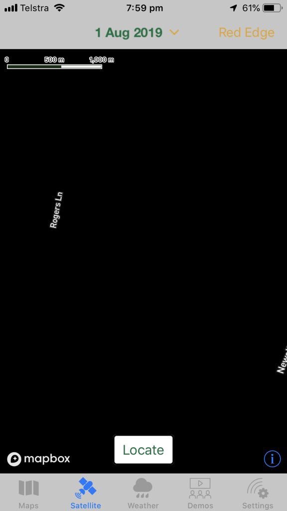 We are aware of a blank map issue (Satellite tab only) affecting some users, and are investigating. If you’re ever having an issue with the app, get in touch with us via a DM.