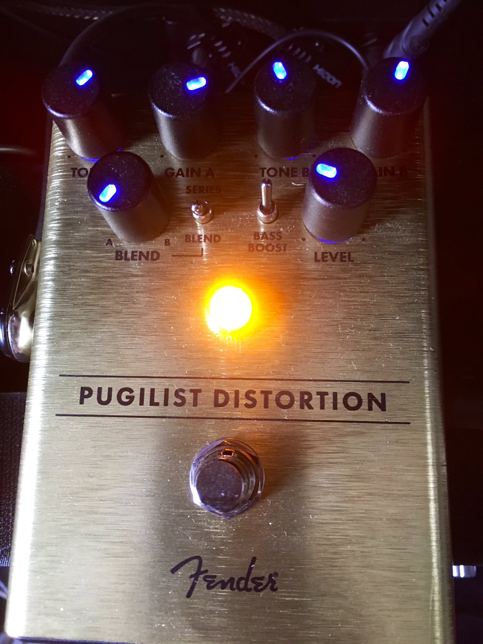 Fender pugilist sale distortion reddit