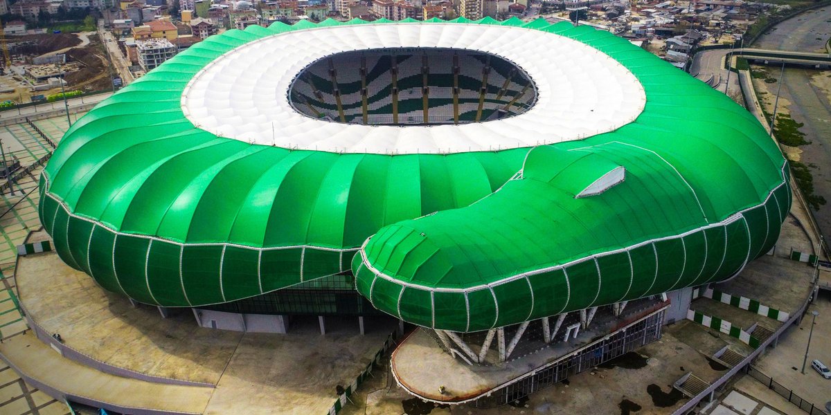 Globe Soccer Awards On Twitter The Timsah Arena Or The Crocodile Arena Is The Name Of Bursasporsk S Stadium Inspired By The Club S Nickname The Green Crocodiles The Football Ground Features A