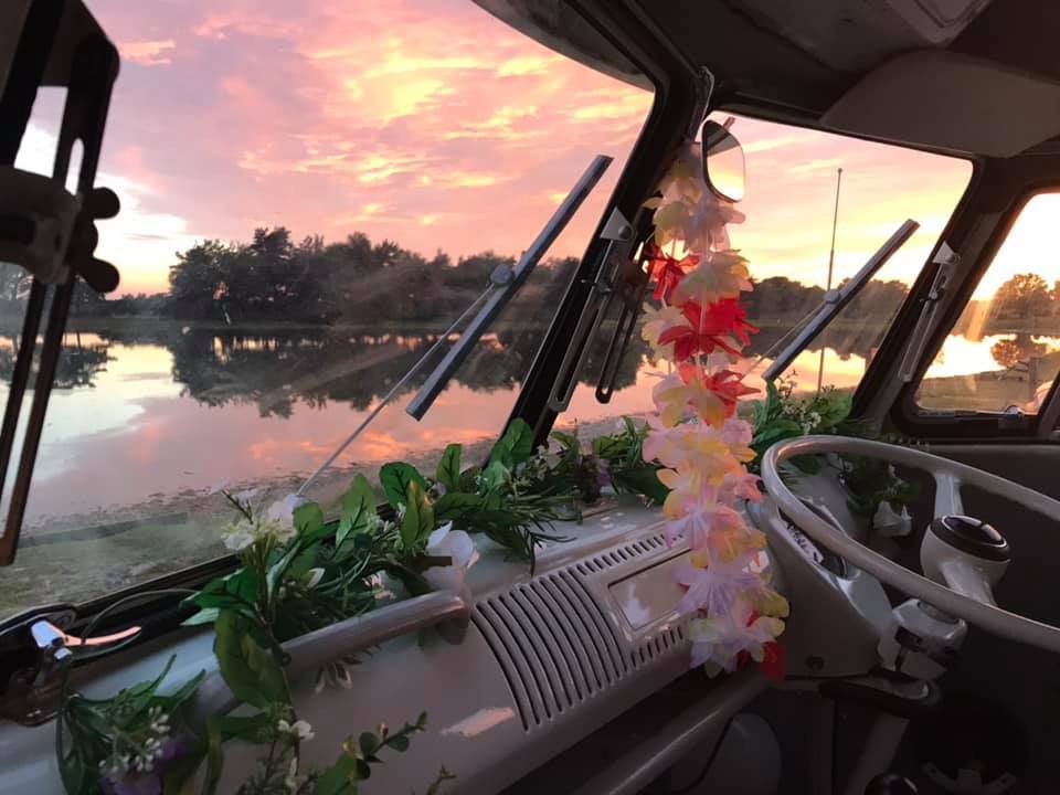 We love the finishing touches our customers put in our vans. Check out the Foliage and Flowers kitted out in Forest a few weeks ago! #VanLife #CampervanHire #Adventure