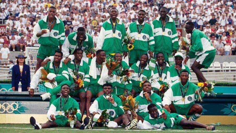 The NFF 🇳🇬 (@thenff) on Twitter photo OTD In 1996. Our Dream Team won the gold medal in the football event of the #Atlanta96 <a href="/Olympics/">The Olympic Games</a>. It remains one of the most remarkable moments in our football history 🥇 OTD In 1996. Our Dream Team won the gold medal in the football event of the #Atlanta96 <a href="/Olympics/">The Olympic Games</a>. It remains one of the most remarkable moments in our football history 🥇