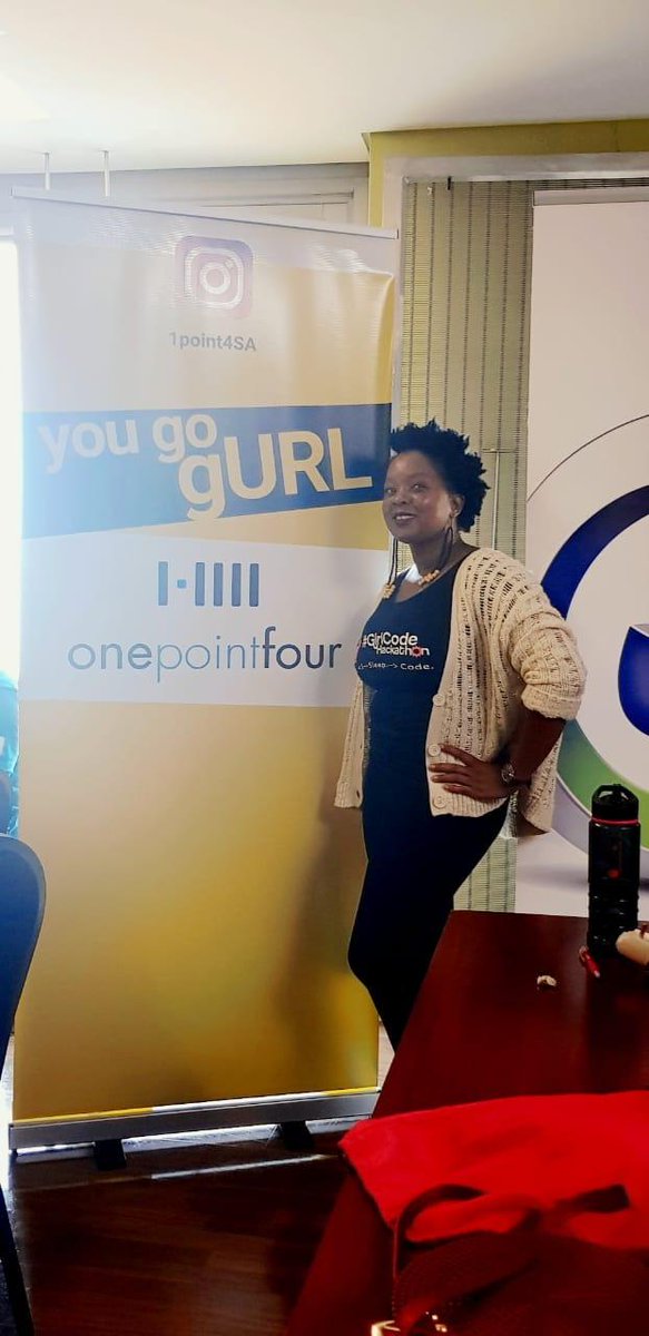 1point4sa's tweet photo. @Nsovoo one of our gURLs busy mentoring at the #GirlCodeHack #onepointfourconsulting #womenintech #yougogURL https://t.co/gyqKOlWxWJ