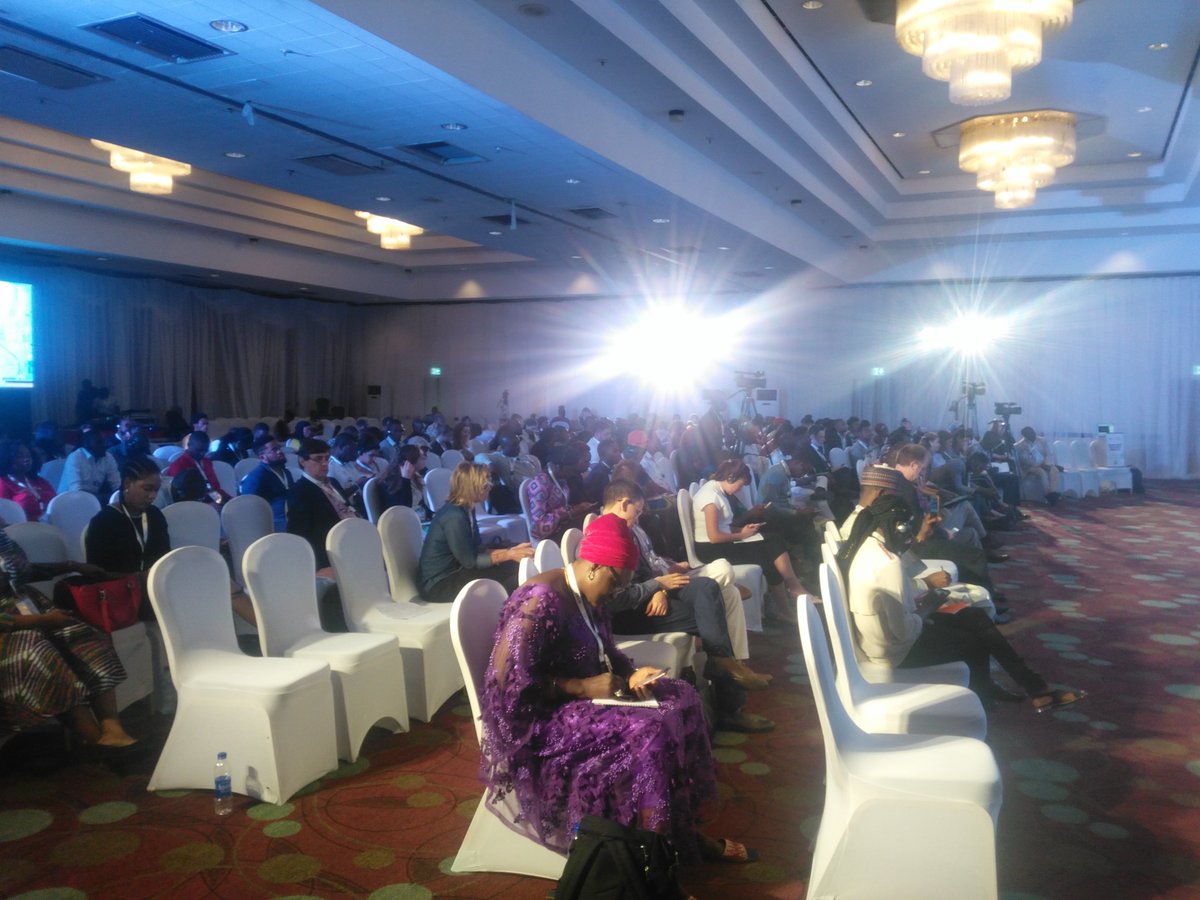 Attentive audience taking in reflections from #yef2019 high level panel. Cc: <a href="/ilo/">International Labour Organization</a> <a href="/ILOYouth/">ILO-Youth Employment</a> <a href="/ILOAbuja/">ILO Abuja</a>