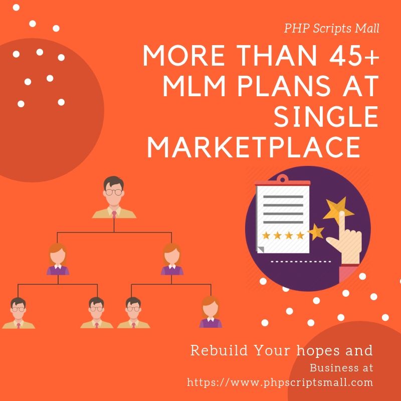 phpscriptsmall's tweet image. PHP Scripts Mall #MLMScripts brings all your business compensation plans to your live dream with huge potential income, portability at low operation cost. Discover more about #MLMSoftware bit.ly/2TczrsR
#MLMScripts #PHPMLMSoftwares #MLM #MLMPlans
