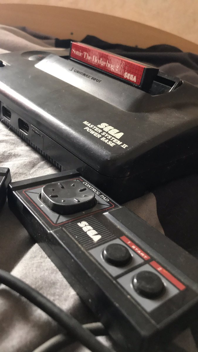 elinexswennen's tweet image. Found this old gem #nostalgic #Sega #MasterSystemII