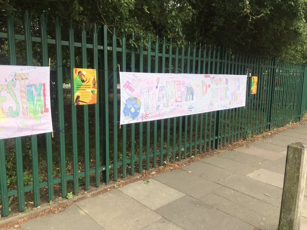 ThamesmeadLDN's tweet photo. It looks like the local school has been looking forward to today. Local performer Jecoliah Frempong (pictured in red, below) has just done an amazing set and we’ve even had some Tai Chi. #TMFest https://t.co/i9tSzw26Z8