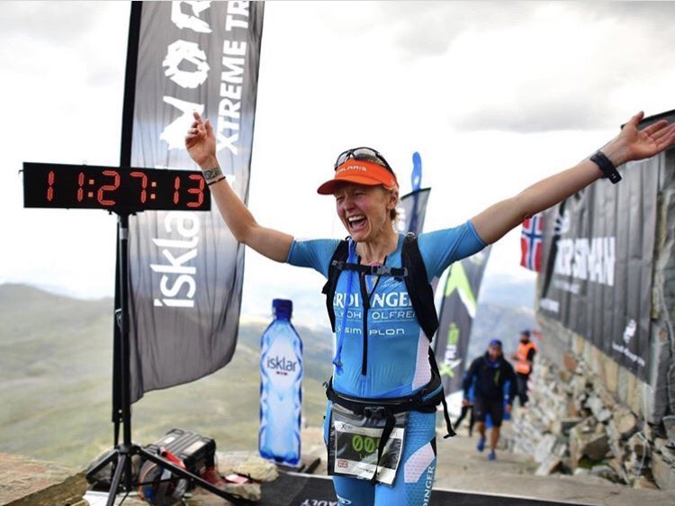 lucygoss's tweet photo. Norseman did not disappoint. A real experience race. Painful in a very different way to Ironman. My parents were simply amazing. Try an extreme triathlon next time. You definitely won’t regret it. https://t.co/NefMLoCOsf