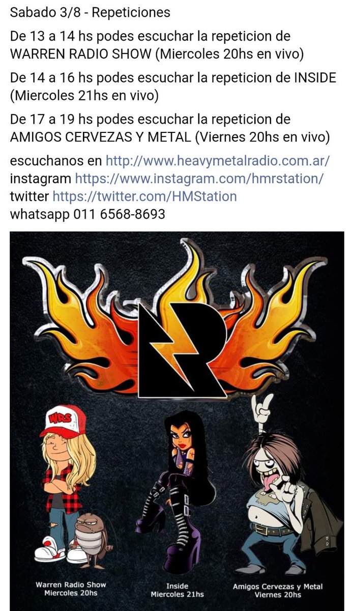 Heavy Metal Radio tweet media