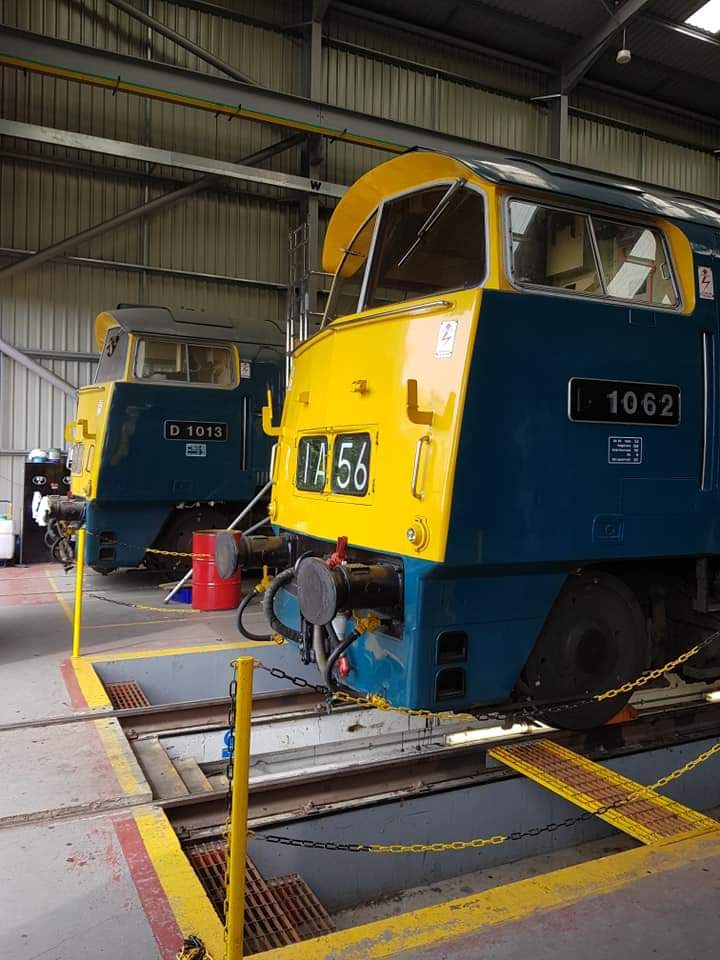 Western Ranger and Western Courier inside Kidderminster TMD today 3rd August. Photo's by Mark Smith