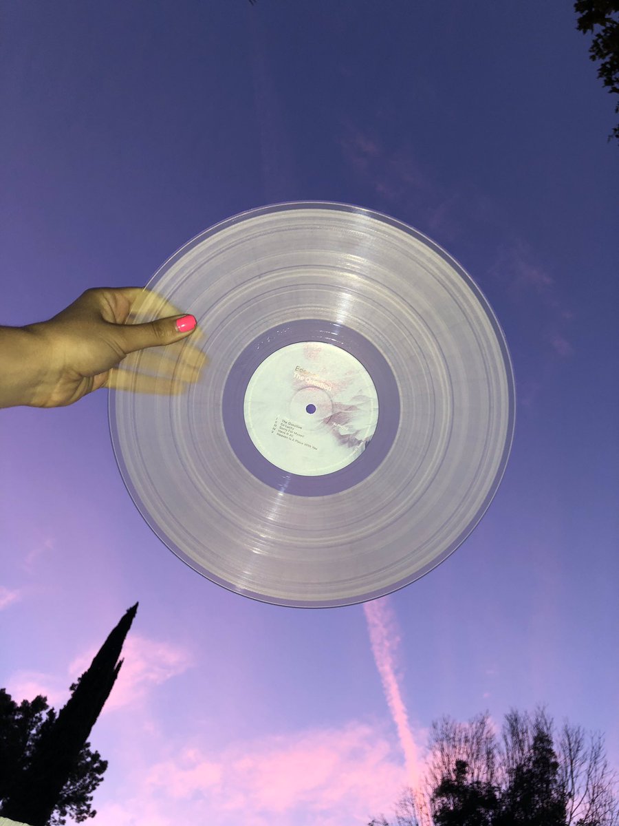 edenxo's tweet photo. Limited clear vinyl available. Sunset not included. #TheQuestionEP https://t.co/B4YuFxZF5j